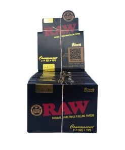 RAW Black 1 1/4 Connoisseur