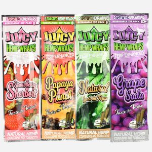 Juicy hemp wraps terp enhanced