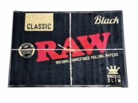 RAW BLACK - FLOOR MAT - 1 1/4 / KING SIZE