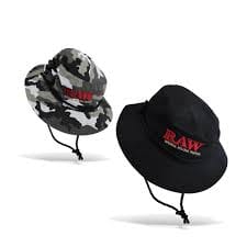 Raw bucket hat