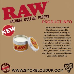 RAW Hemp Oil Candle