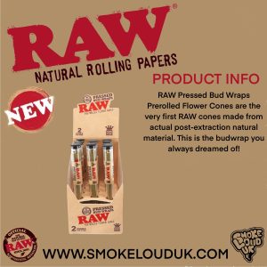 Raw Pressed Bud Wraps