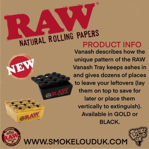 RAW Regal Windproof Metal Ashtray 2 Variants